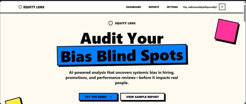 Equity Lens – screenshot 3