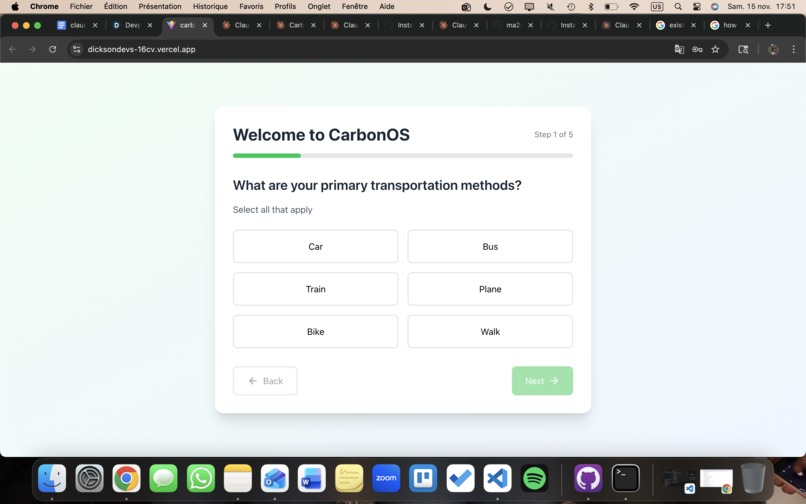 CarbonOS – screenshot 2