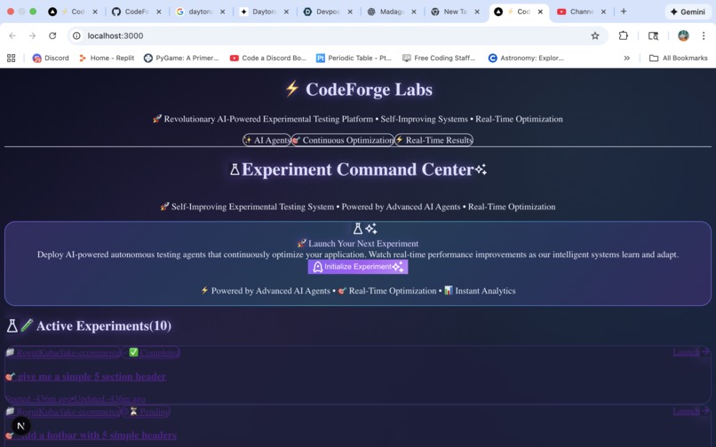CodeForge Labs – screenshot 1