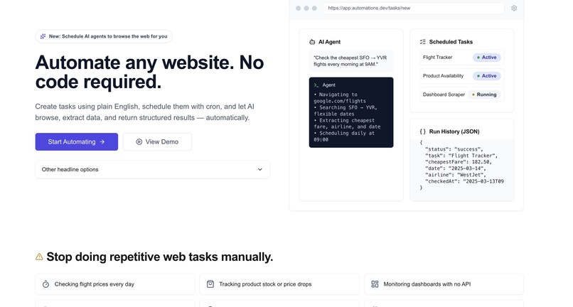 Browser Cron – screenshot 3