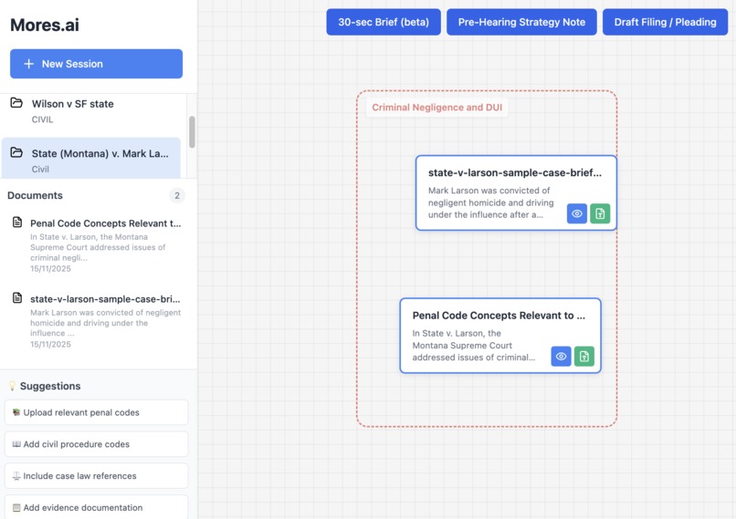 mores.ai – screenshot 1