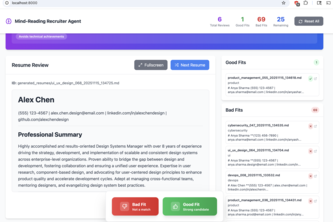The MindReading Recruiter Agent