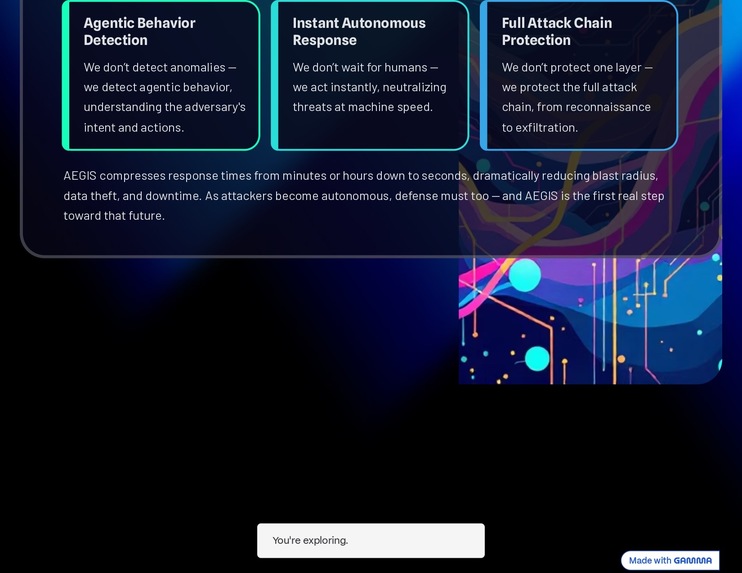 AEGIS: Autonomous Cyber-Defense – screenshot 1