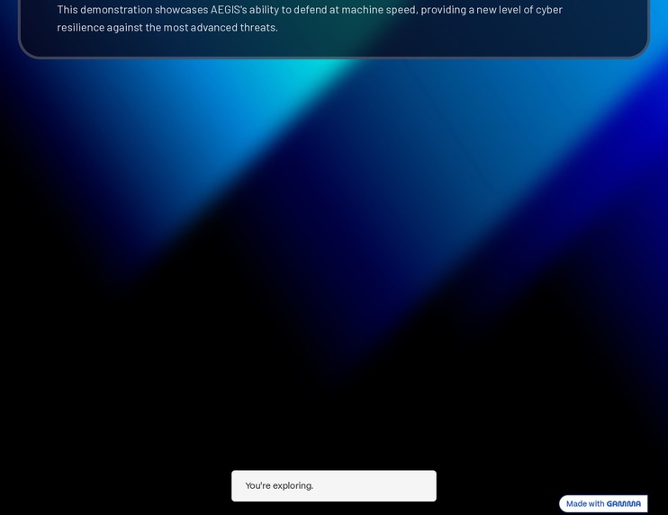 AEGIS: Autonomous Cyber-Defense – screenshot 2