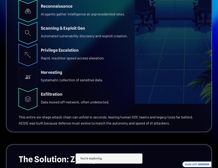 AEGIS: Autonomous Cyber-Defense – screenshot 3