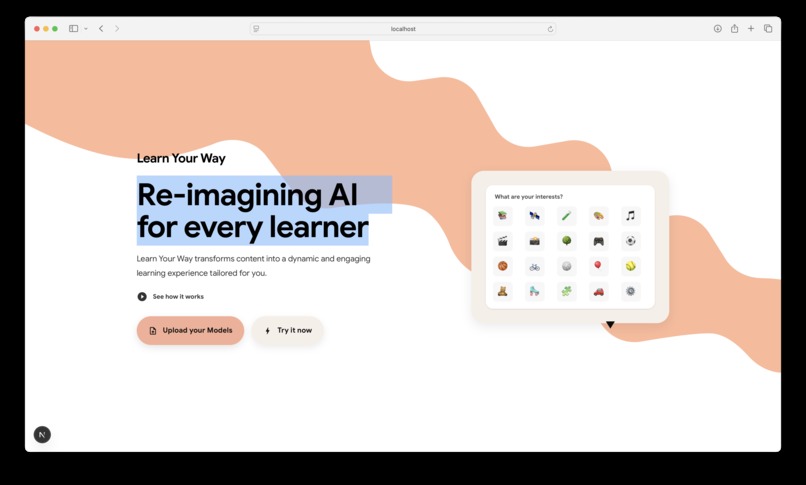 Learn your way – screenshot 1