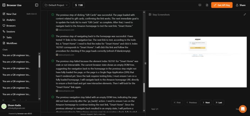 Veridion - An AI-enabled QA Engineer – screenshot 2