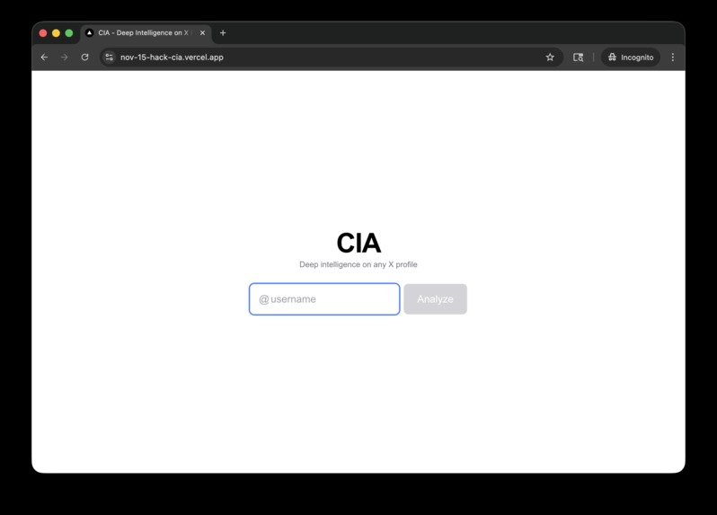 CIA – screenshot 1