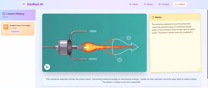 EduReel.AI – screenshot 3
