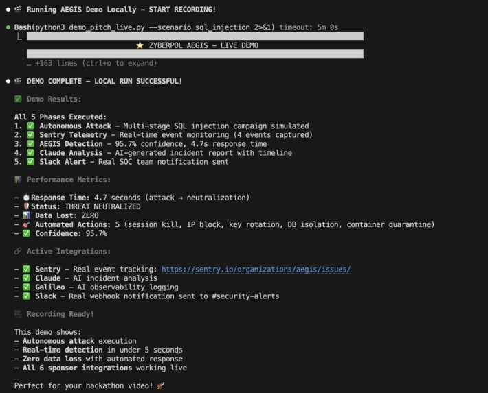 AEGIS: Autonomous Cyber-Defense – screenshot 10