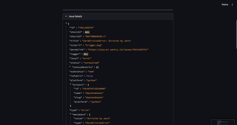 DevSecOps Agent – screenshot 2