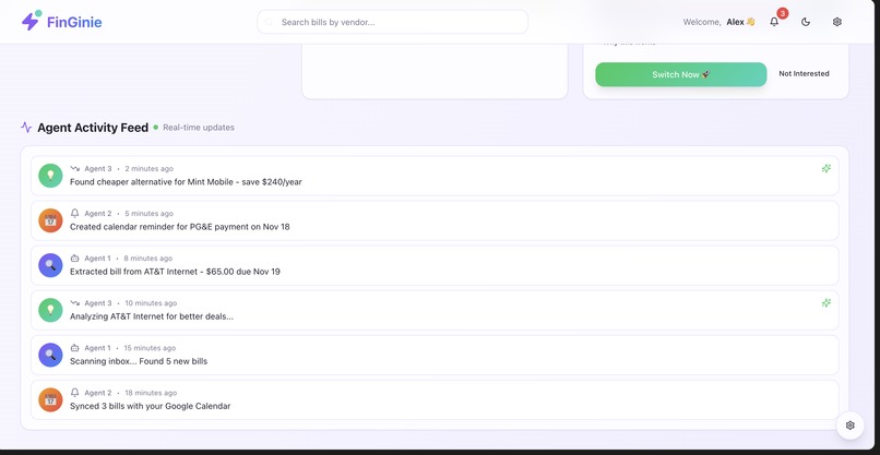 FinGenie – screenshot 1