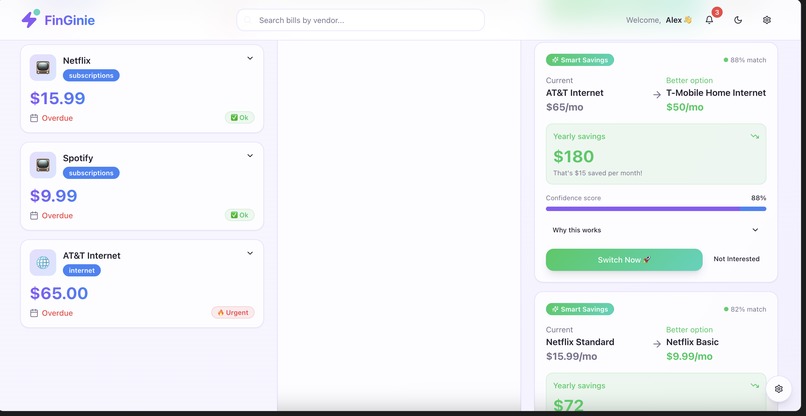 FinGenie – screenshot 2