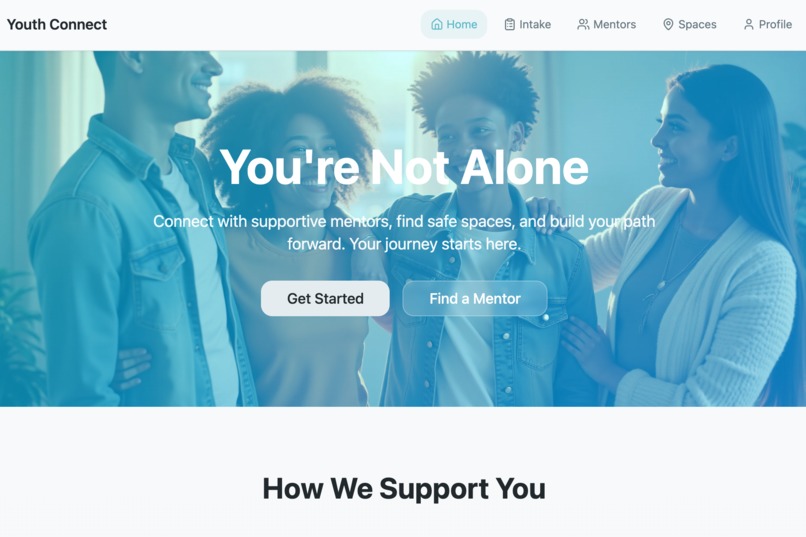 Youth Connect – screenshot 1