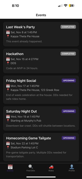 DSober – screenshot 5