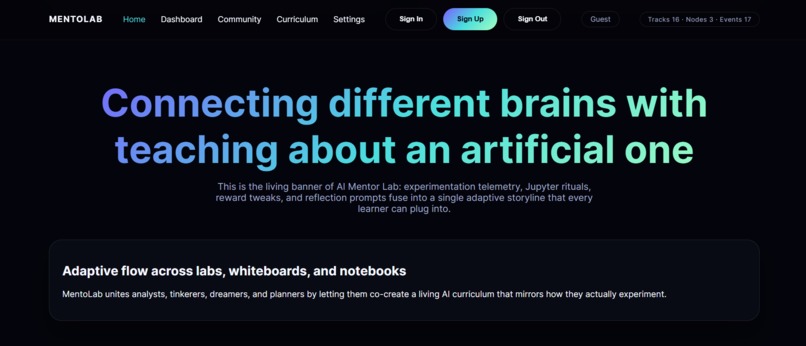 MentoLab – screenshot 1