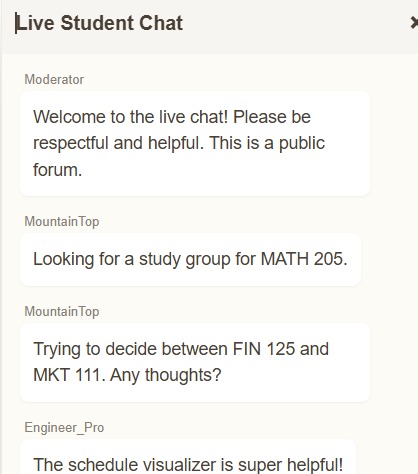 Course Evaluator App – screenshot 7