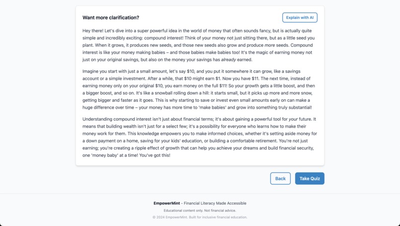 EmpowerMint – screenshot 3