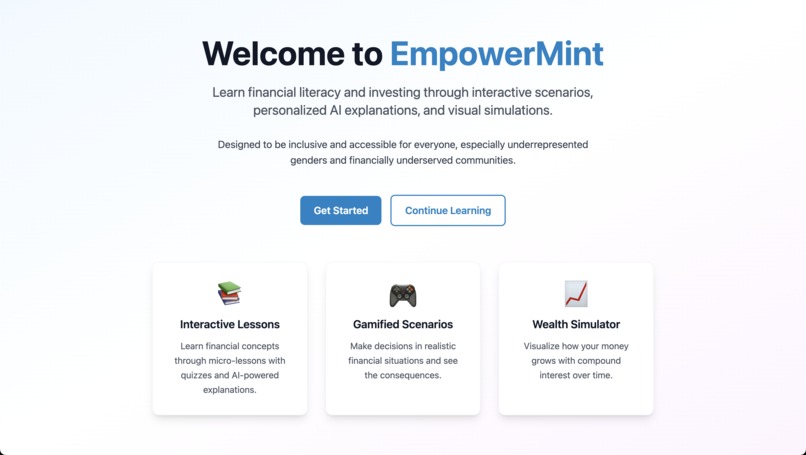 EmpowerMint – screenshot 1