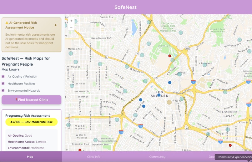SafeNest – screenshot 1