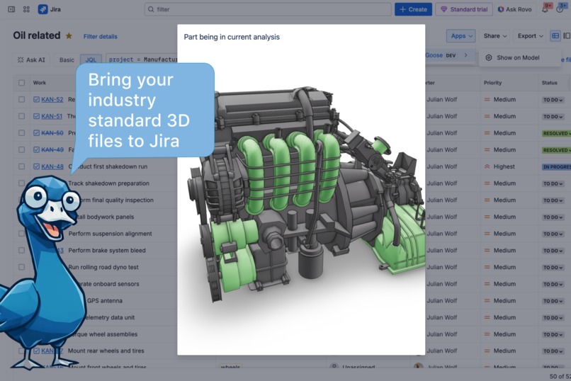 Graph Goose — Your Teamwork Graph mapped to the real world! – screenshot 3