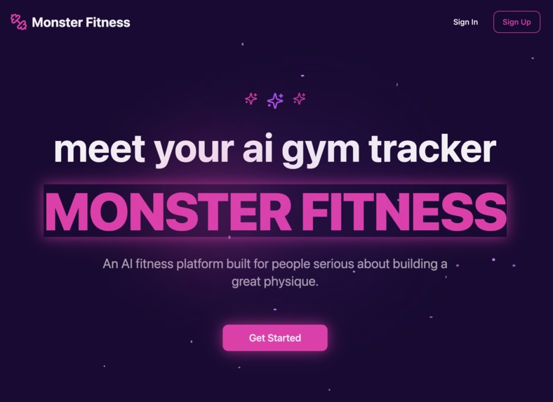 MonstaFit – screenshot 1