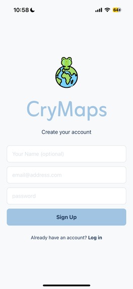 CryMaps – screenshot 2