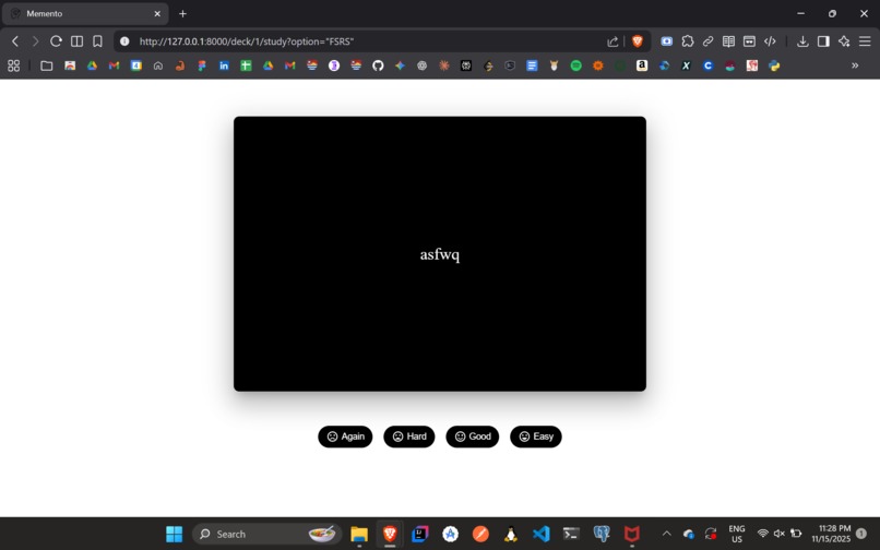 Memento – screenshot 1