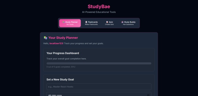 StudyBae – screenshot 1