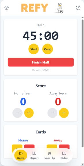 REFY - Referee Assistant – screenshot 4