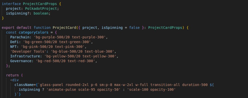 Polkadot Discovery Roulette – screenshot 1