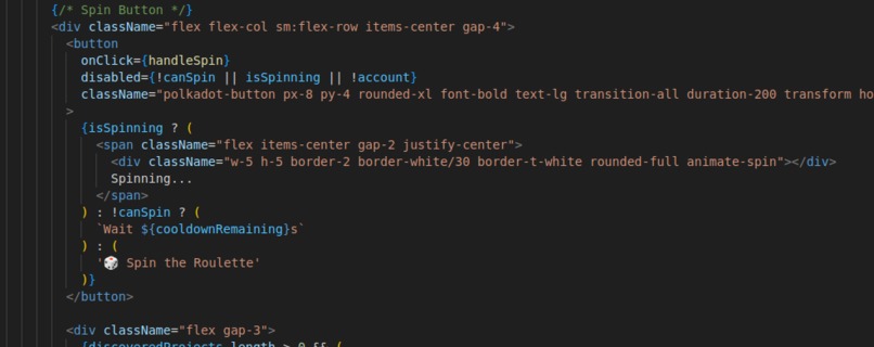 Polkadot Discovery Roulette – screenshot 3