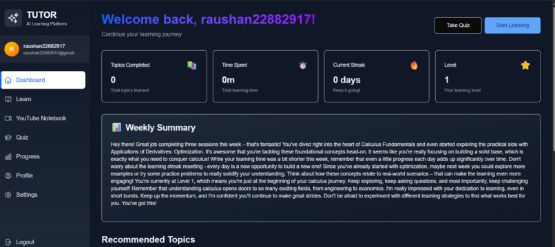 TUTOR – screenshot 2