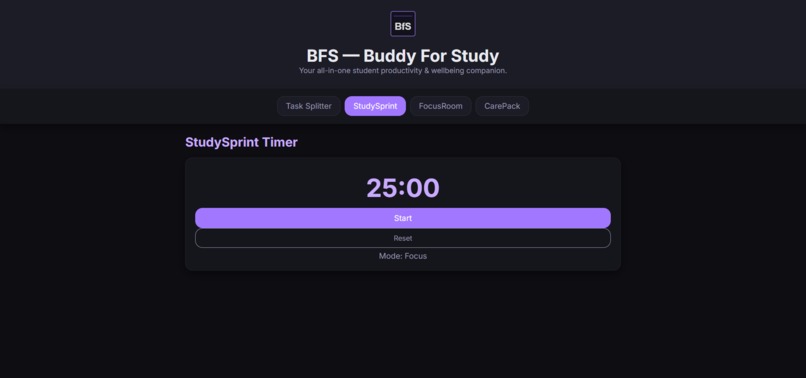 BFS - Buddy for Study – screenshot 2