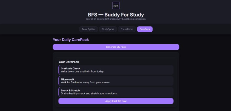 BFS - Buddy for Study – screenshot 4