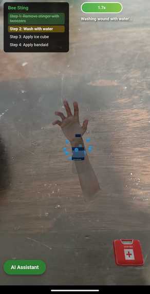 AR Aid Tracker – screenshot 5