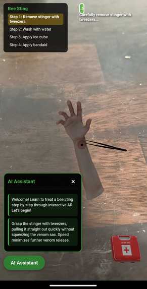 AR Aid Tracker – screenshot 9