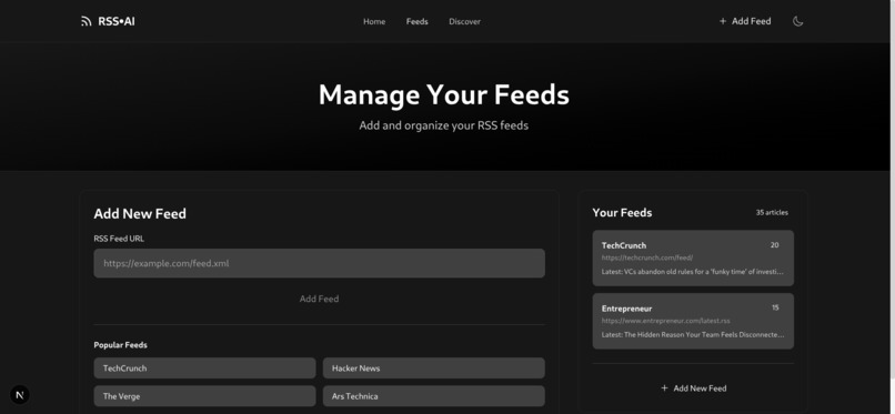 RssRenaissance – screenshot 3