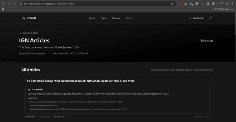 RssRenaissance – screenshot 13