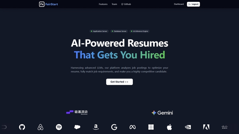 FairStart - AI Resume  – screenshot 2
