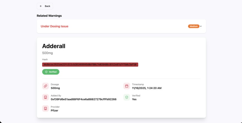 MedCheck – screenshot 2