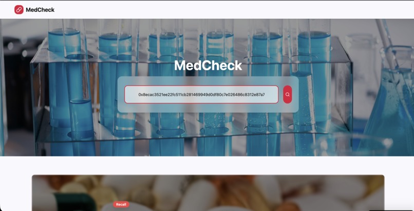 MedCheck – screenshot 1