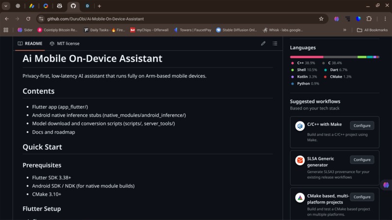 Ai-Mobile-On-Device-Assistant – screenshot 1