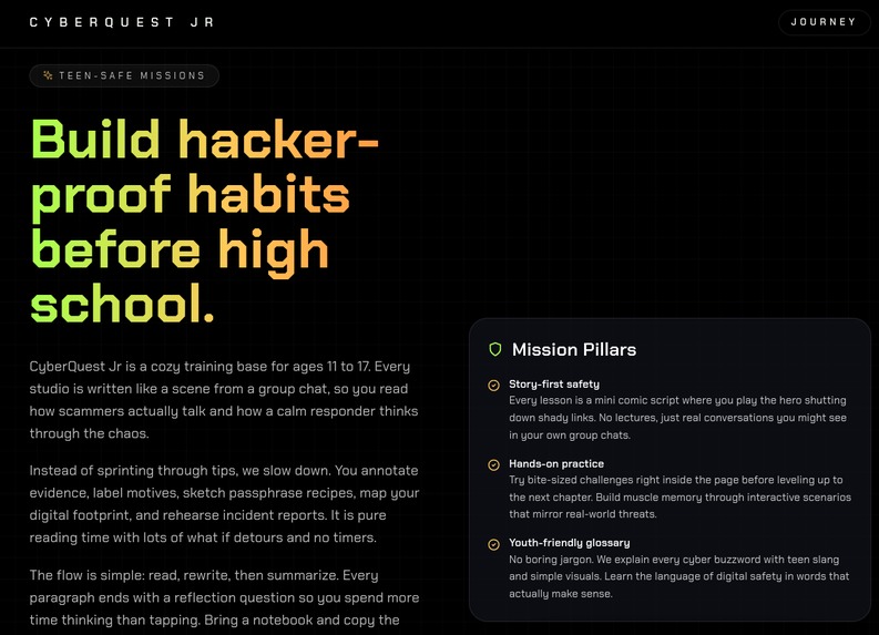 CyberQuestJR – screenshot 2