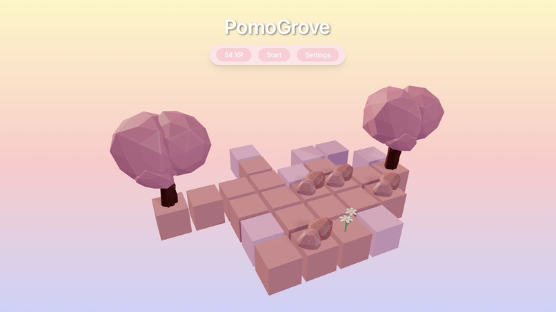 PomoGrove – screenshot 1