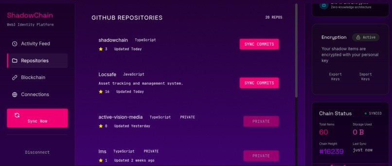 Shadowchain – screenshot 1