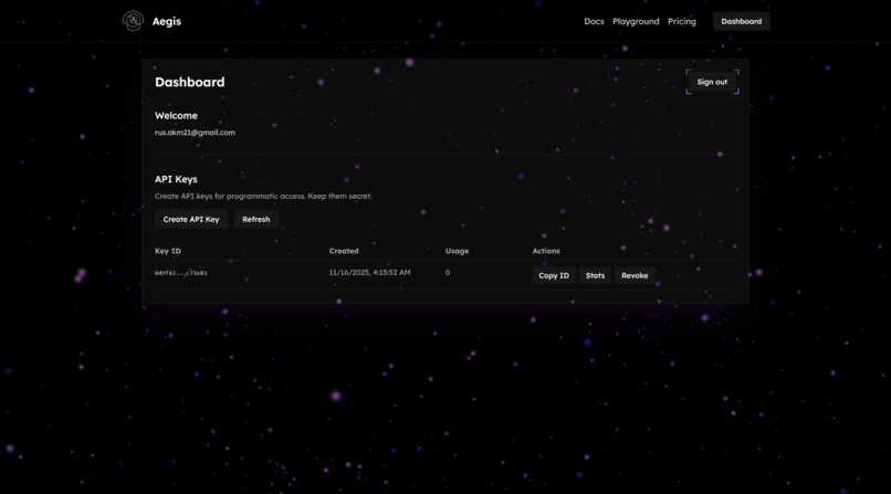 Aegis – screenshot 2