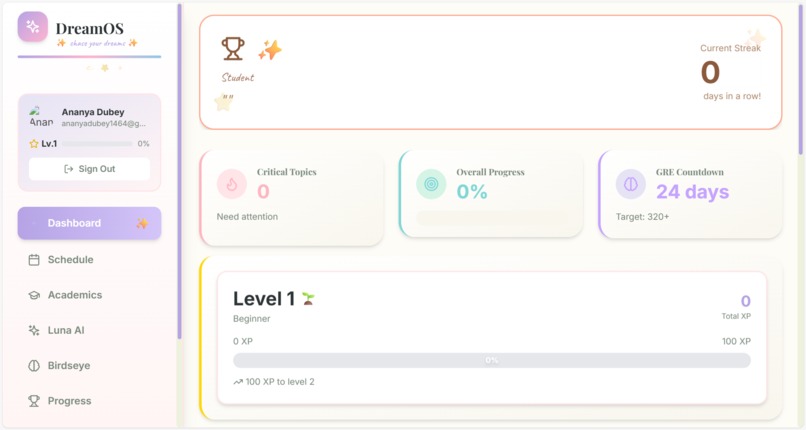 DreamOS - Gamified AI Learning Assistant – screenshot 7