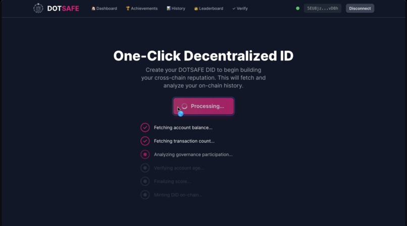 DOTSAFE – screenshot 3