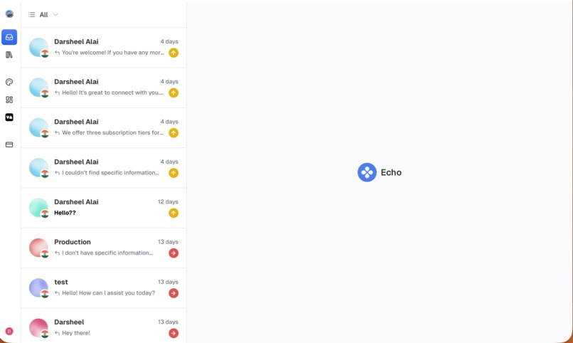 Echo - An AI powered Support Assistant – screenshot 2